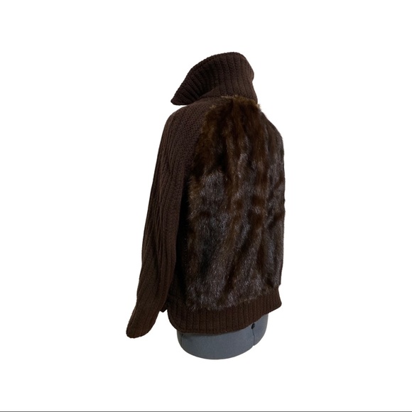 Vintage Fur Panel Jacket - Women’s Small/Medium - Picture 5 of 10